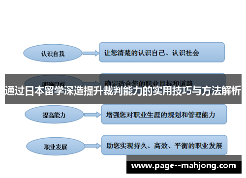 通过日本留学深造提升裁判能力的实用技巧与方法解析